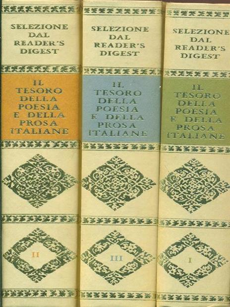 Il tesoro della poesia e della prosa italiane 6 volumi - Piero Gallardo - 2