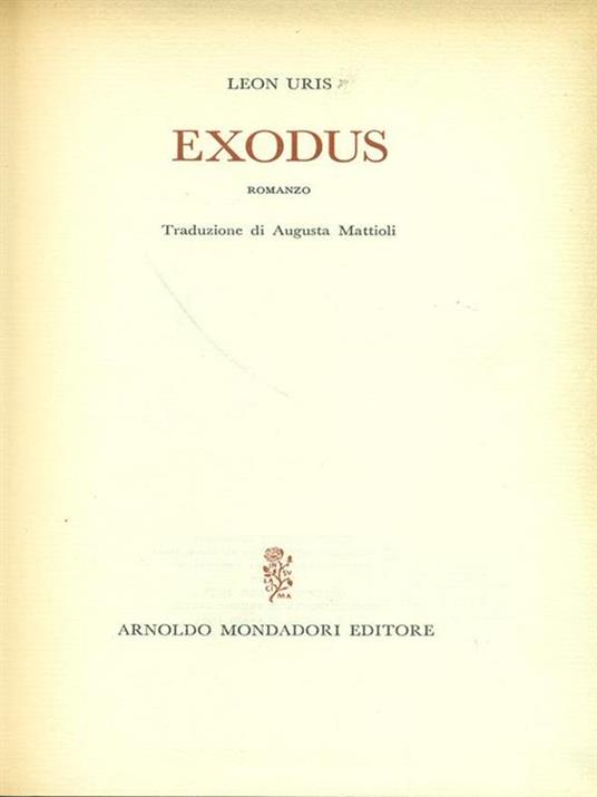 Exodus - Leon M. Uris - 8