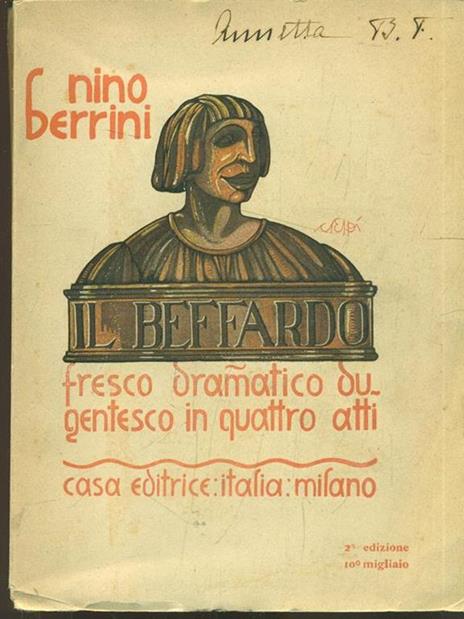 Il beffardo - Nino Berrini - copertina