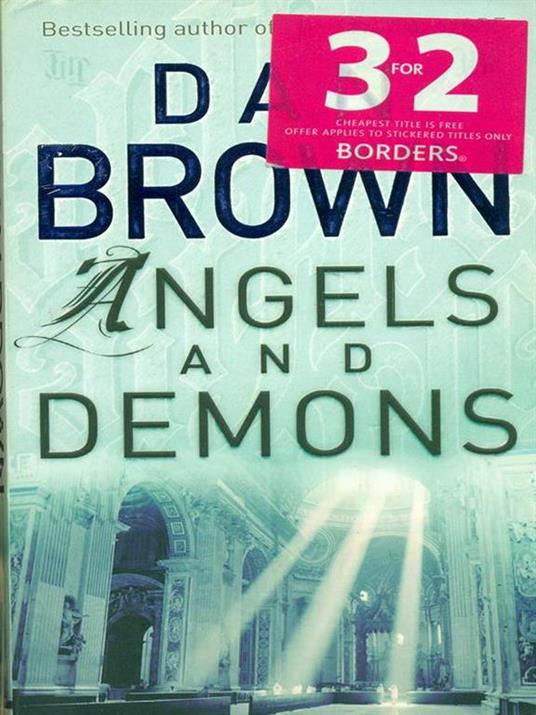 Angels and demons - Dan Brown - copertina