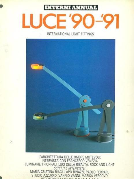 Interni Annual-Luce '90-'91 - copertina