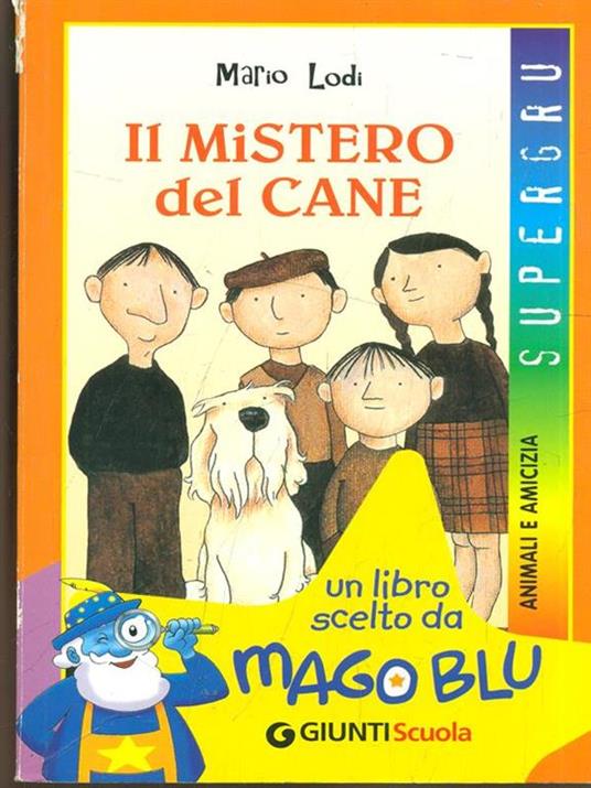 Il mistero del cane - Mario Lodi - copertina