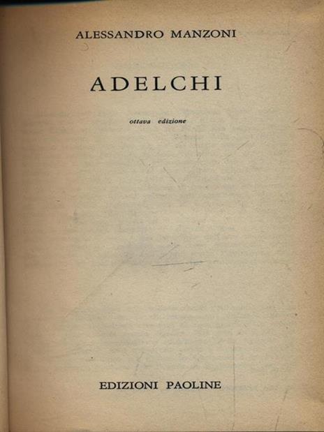 Adelchi - Alessandro Manzoni - 4