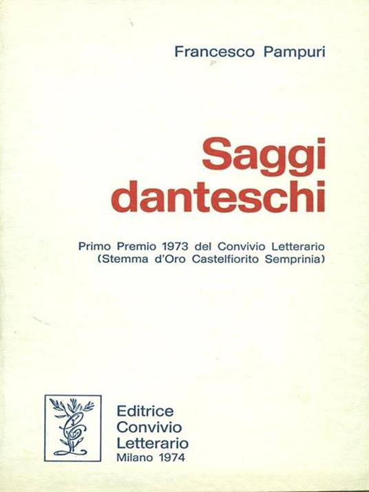 Saggi Danteschi - 6