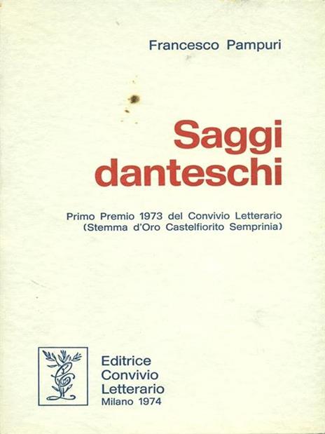 Saggi Danteschi - 6