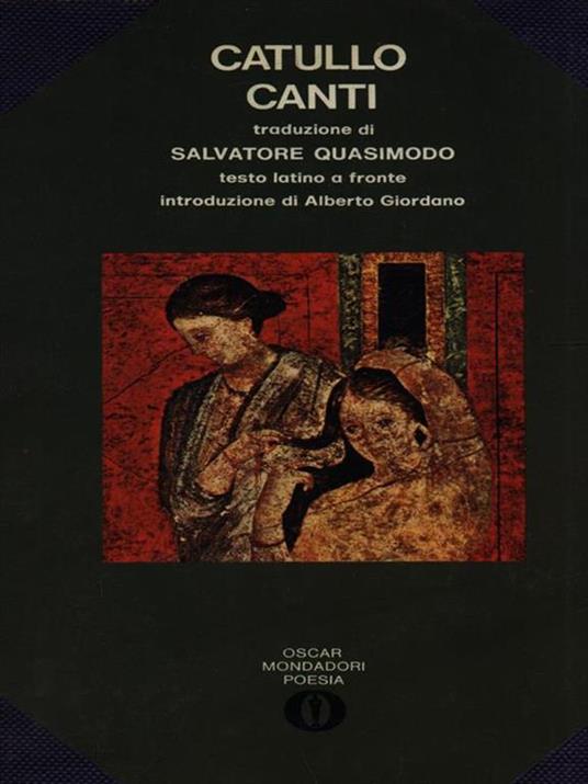 Canti - G. Valerio Catullo - copertina