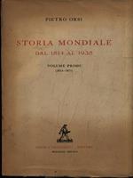 Storia mondiale dal 1814 al 1938 3vv