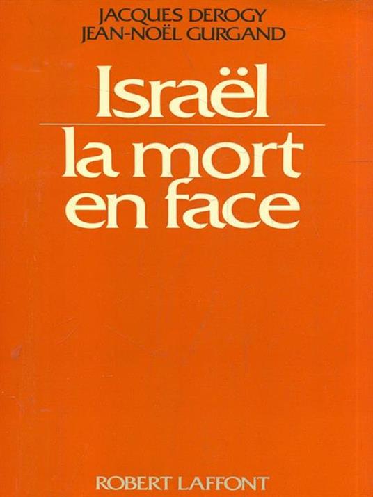 Israel la mort en face - copertina