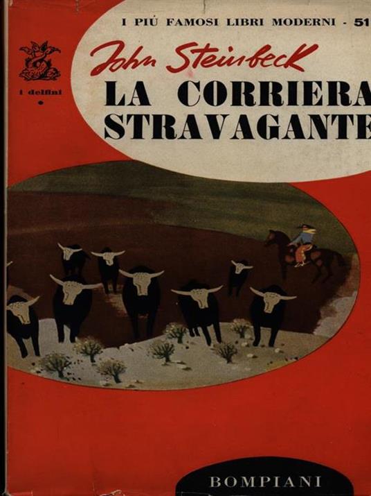 La corriera stravagante - John Steinbeck - copertina