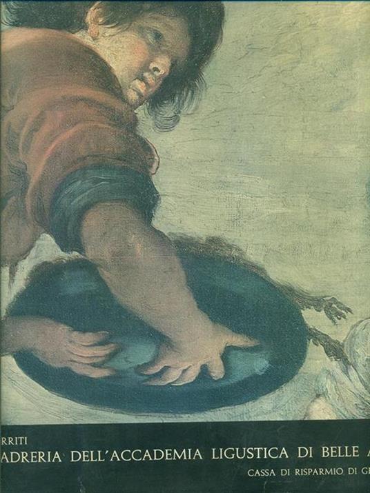La Quadreria dell'Accademia Ligustica di Belle Arti - Piero Torriti - copertina