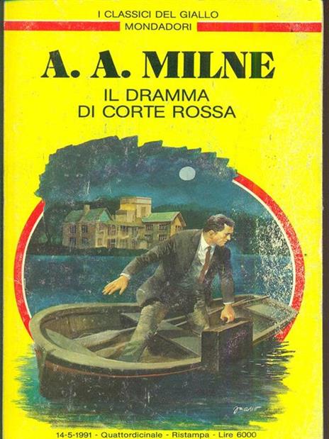 Il dramma di corte rossa - A. A. Milne - copertina