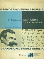 Cosi parlo Zarathustra