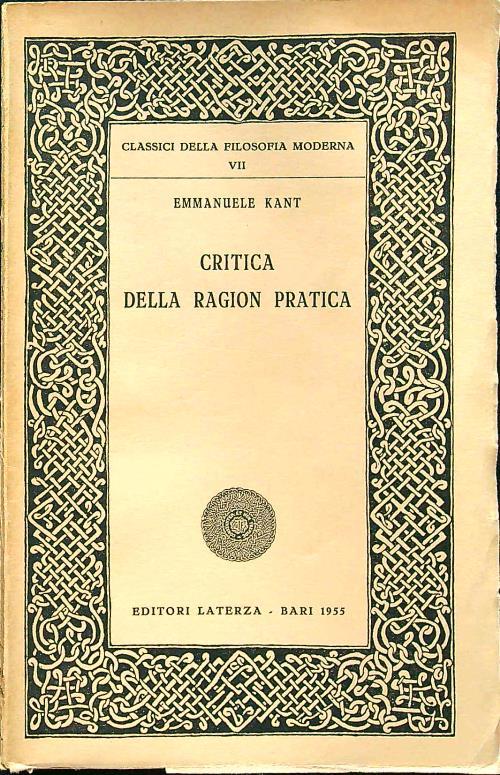 Critica della ragion pratica