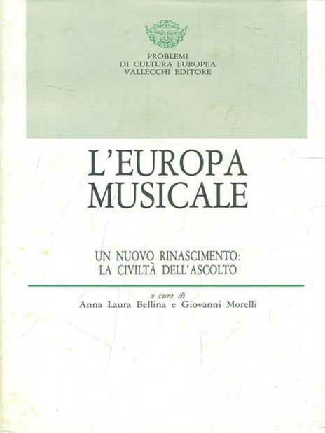 L' Europa musicale - Anna L. Bellina,Giovanni Morelli - copertina