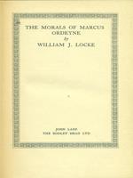 The morals of Marcus Ordeyne