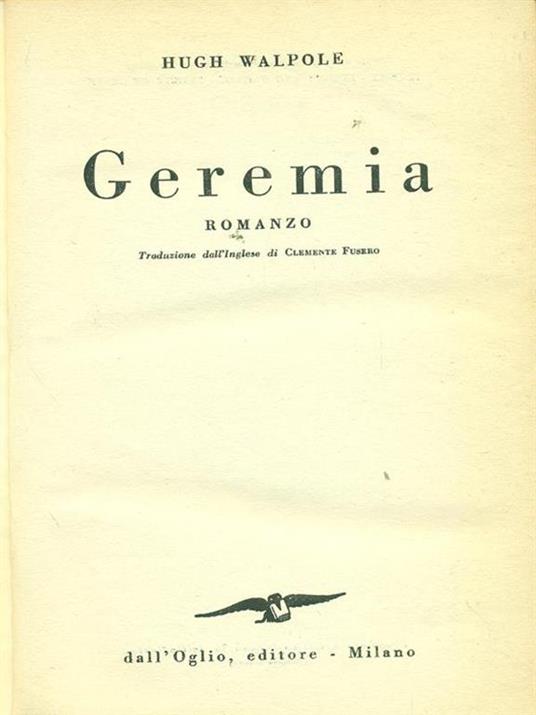 Geremia - Hugh Walpole - 9