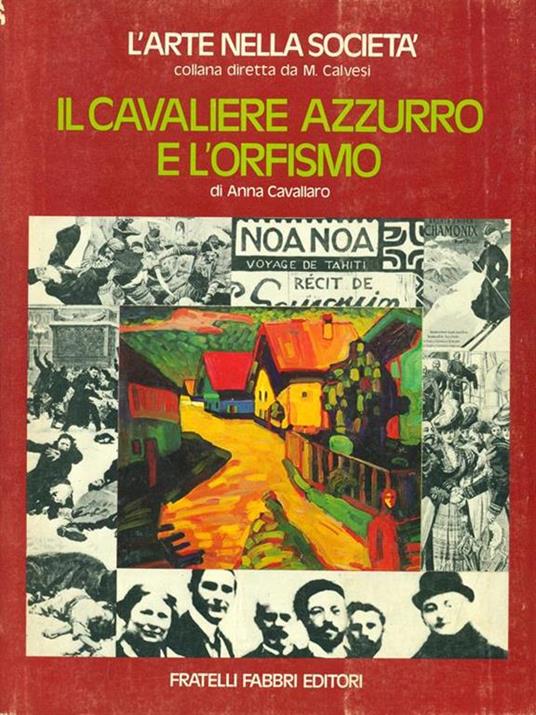 Il cavaliere azzurro e l'orfismo - Anna Cavallaro - copertina