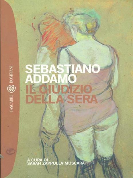Il giudizio della sera - Sebastiano Addamo - copertina