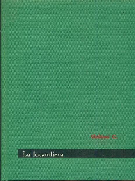 La locandiera - Carlo Goldoni - copertina