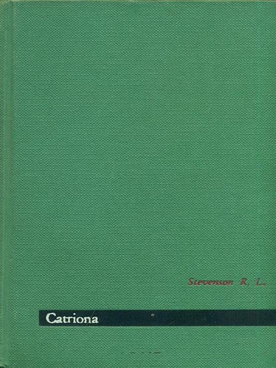 Catriona - Robert Louis Stevenson - copertina