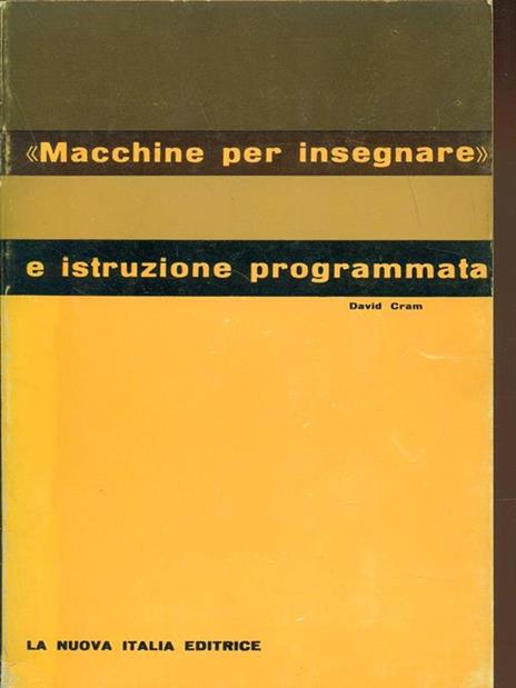 Macchine per insegnare e istruzione programmata - 3