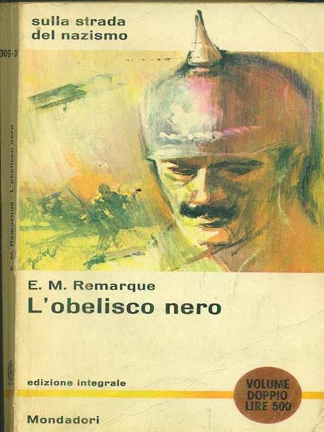 L' obelisco nero - Erich Maria Remarque - copertina