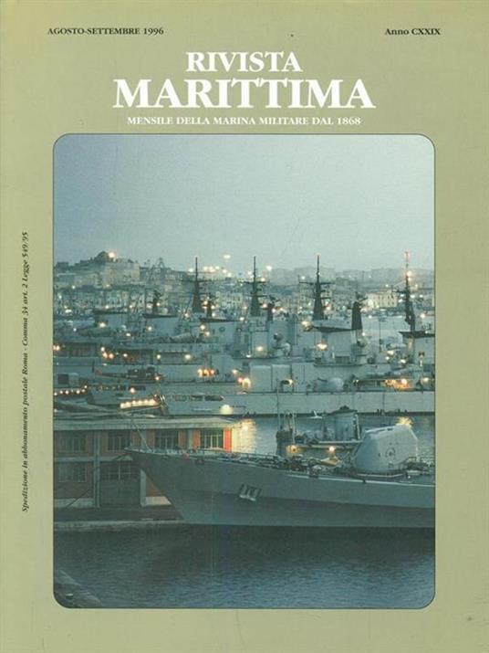 Rivista marittima Anno CXXIX. agosto-settembre 1996 - copertina