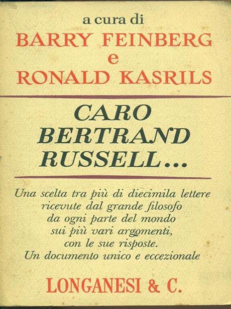 Caro Bertrand Russel - Barry Feinberg,Ronald Kasrils - 10