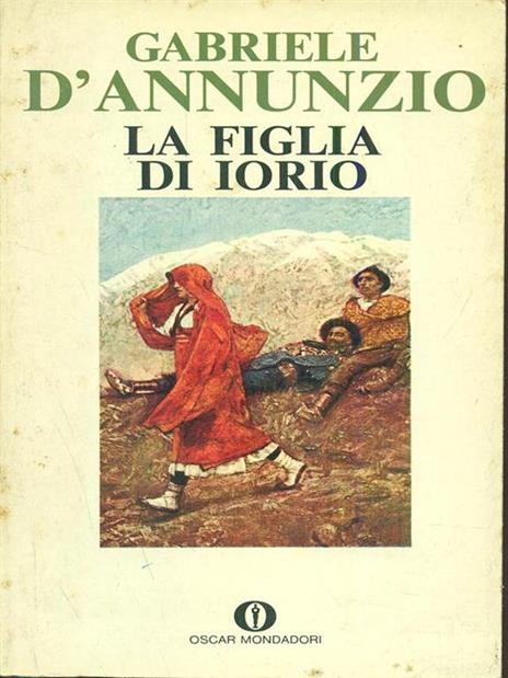 La figlia di Iorio - Gabriele D'Annunzio - copertina