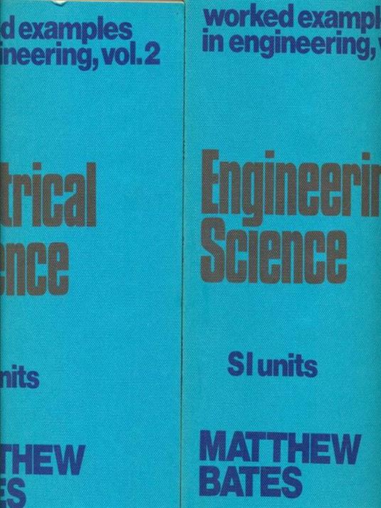 Worked examples in engineering. 2 volumi - Matthew Bates - 9