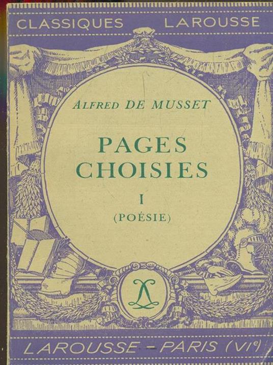 Pages choisies I - Alfred de Musset - 5