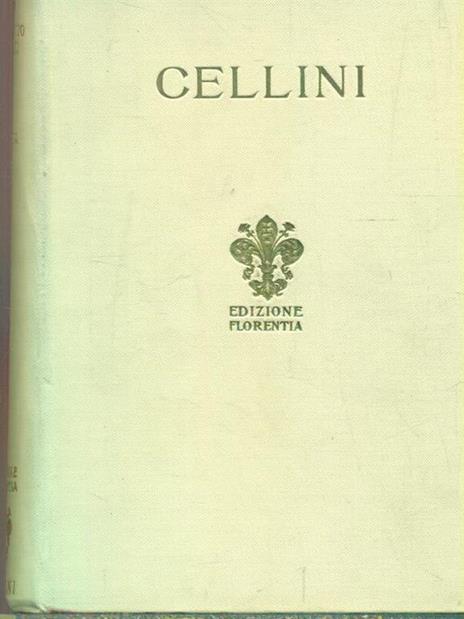 La vita vol.1-2 - Benvenuto Cellini - copertina