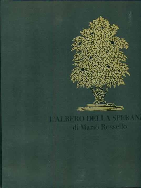 L' Albero della speranza - Mario Rossello - copertina