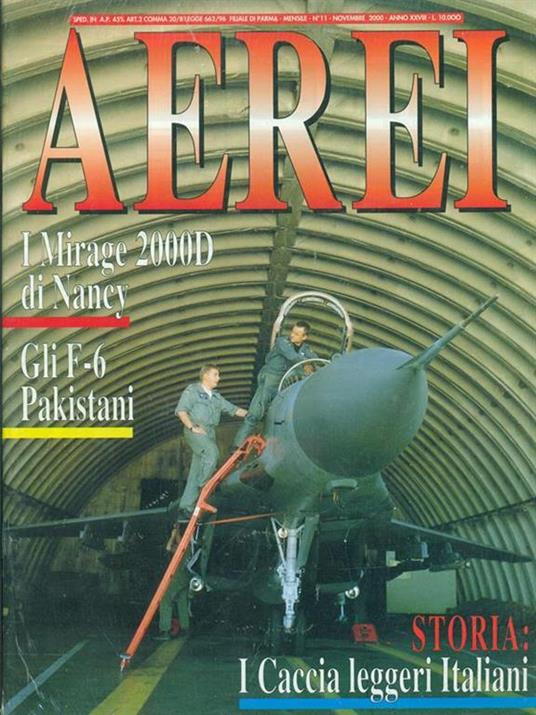 Aerei n. 11/2000 - copertina