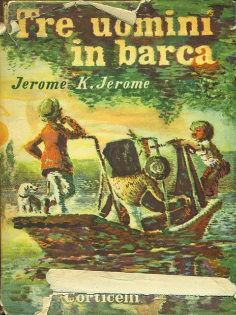 Tre uomini in barca - Jerome K. Jerome  - copertina