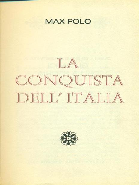 Storia moderna di Roma Antica: La conquista dell'Italia - Max Polo - copertina