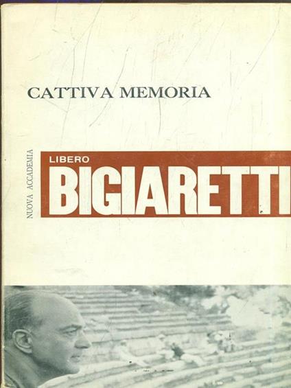 Cattiva memoria - copertina