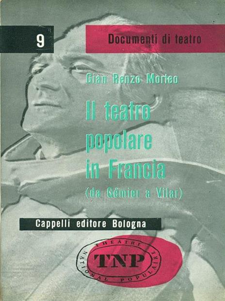 Il teatro popolare in Francia (da Gemier a Vilar) - copertina