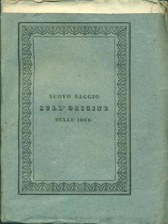 Nuovo saggio sull'origine delle idee vol IV - 4