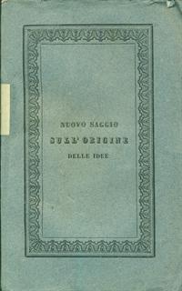 Nuovo saggio sull'origine delle idee vol II - 5