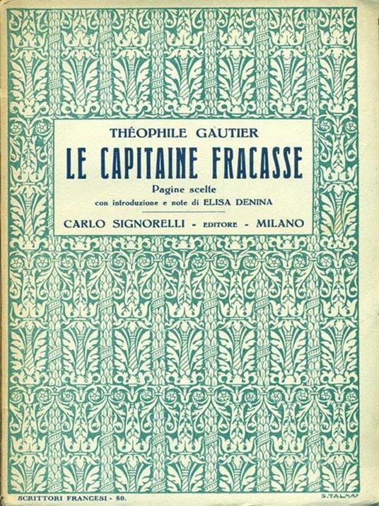 Le capitaine Fracasse - Théophile Gautier - 4