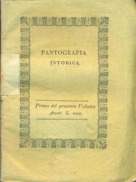 Pantografia Istorica. Vol. XXXIII - Bernardo Bellini - 5