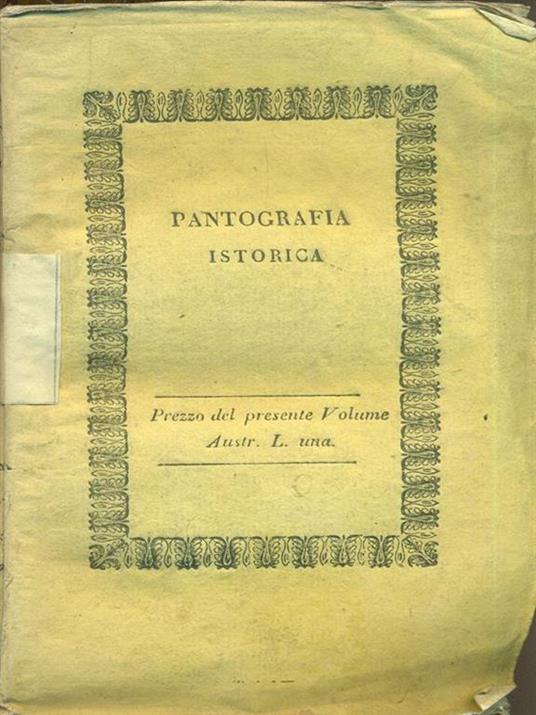 Pantografia Istorica. Vol. XLV - Bernardo Bellini - 6