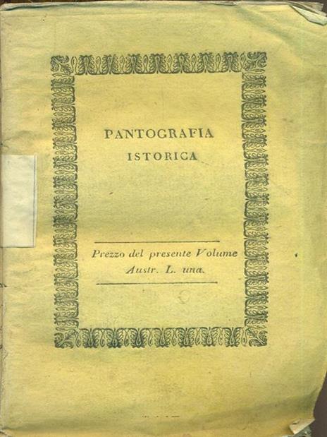 Pantografia Istorica. Vol. XLV - Bernardo Bellini - 4