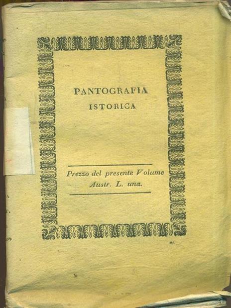 Pantografia Istorica. Vol. XLVIII - Bernardo Bellini - 3