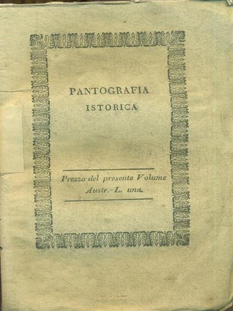 Pantografia Istorica. Vol. XLVII - Bernardo Bellini - 5