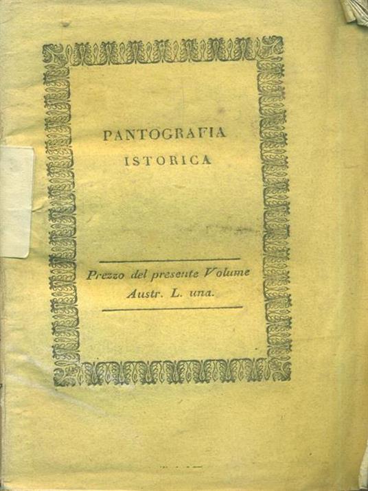 Pantografia Istorica. Vol. XLVI - Bernardo Bellini - 7