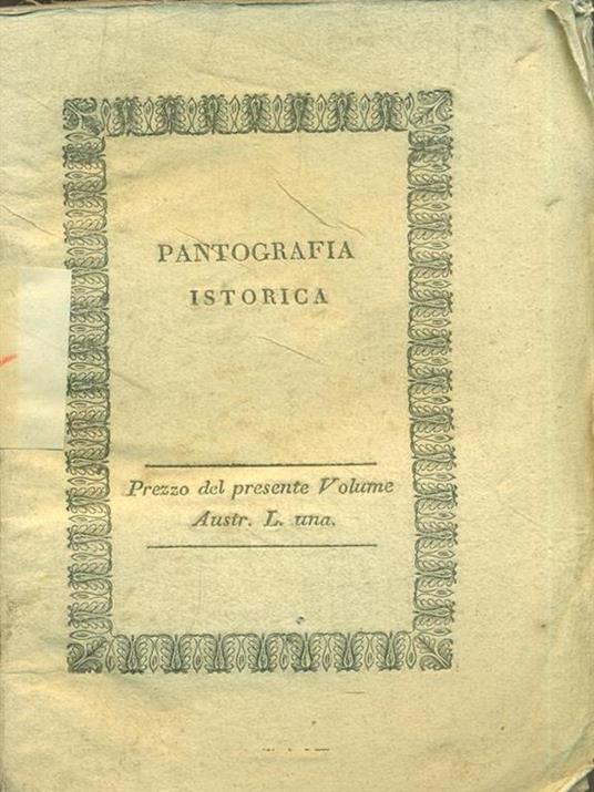 Pantografia Istorica. Vol. XXVIII - Bernardo Bellini - 7