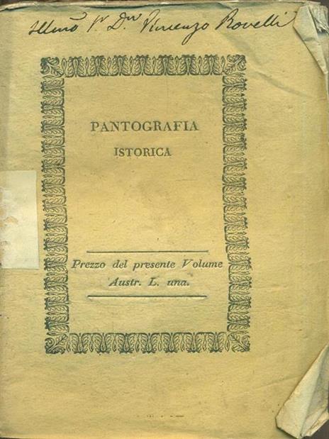 Pantografia Istorica. Vol. XVII - Bernardo Bellini - 9