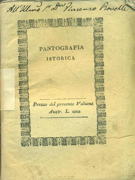 Pantografia Istorica. Vol. XVI - Bernardo Bellini - 3